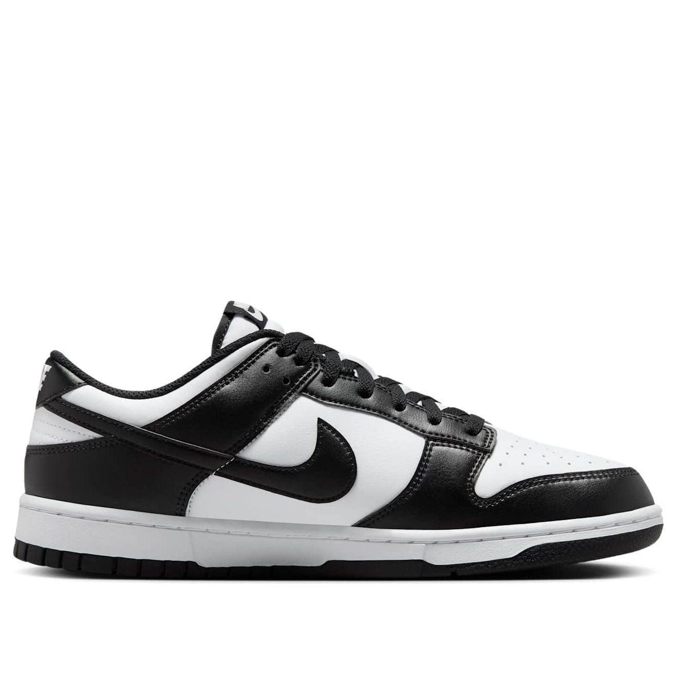NIKE Dunk High Retro Sneakers In Black And White Product Image
