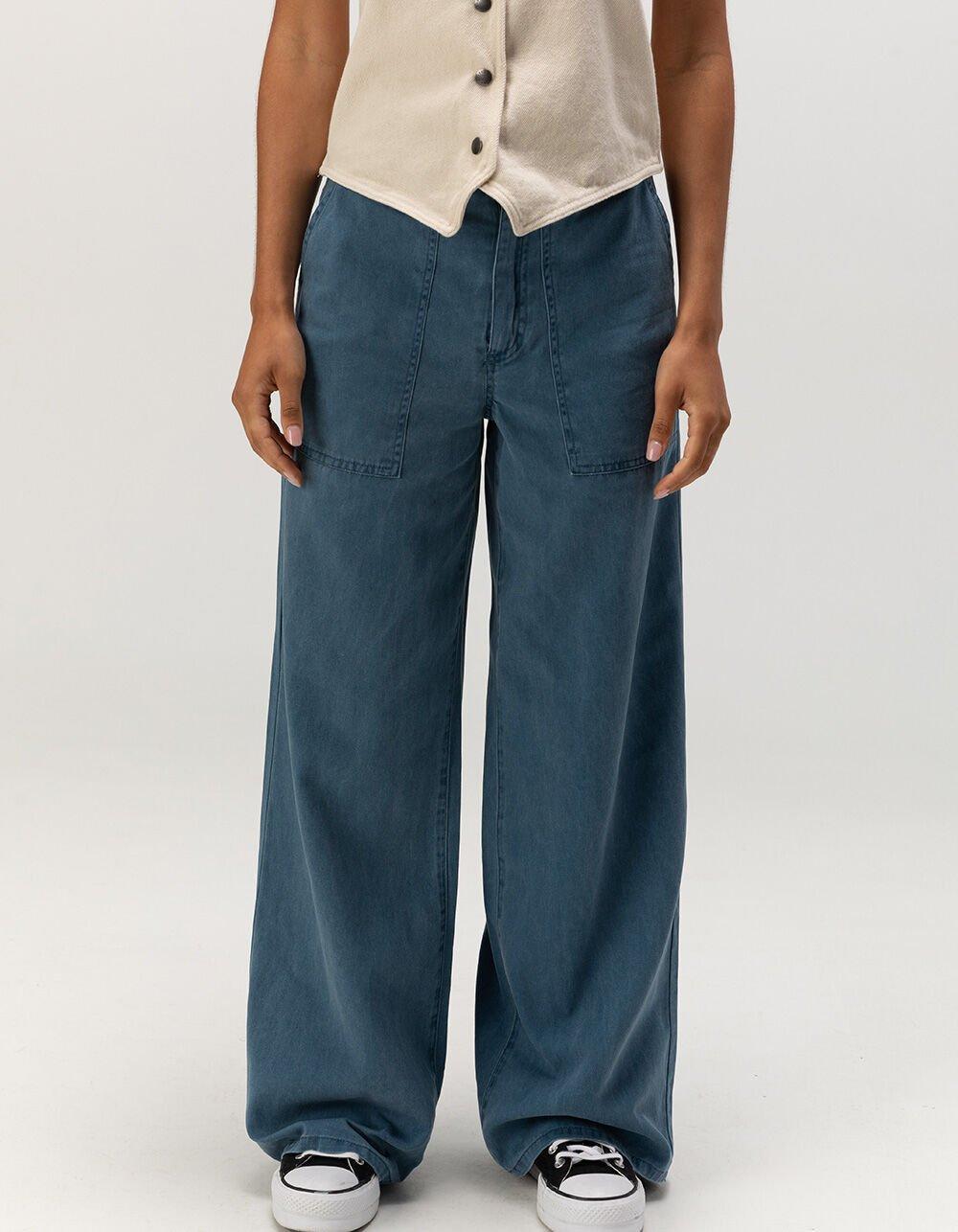 BRIXTON Vintage Womens Pants - BLUE Product Image