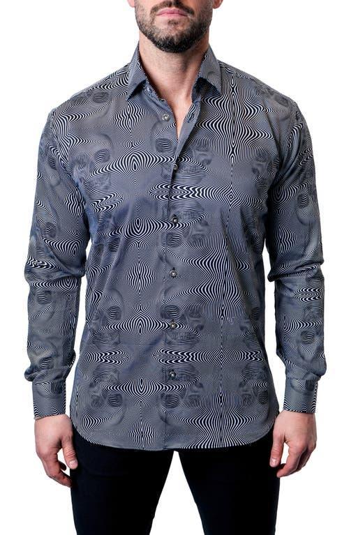 Mens Fibonacci Fission Skull Shirt Product Image