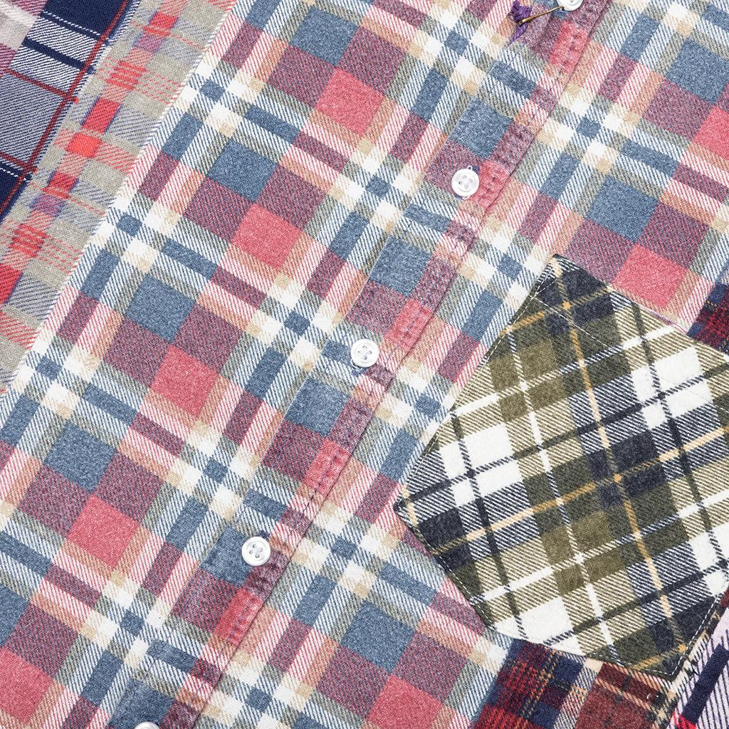 7 Cuts Flannel Shirt - Assorted Male Product Image