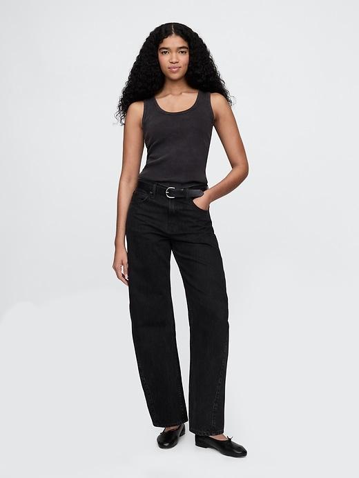 Rib Scoop Tank Top Product Image