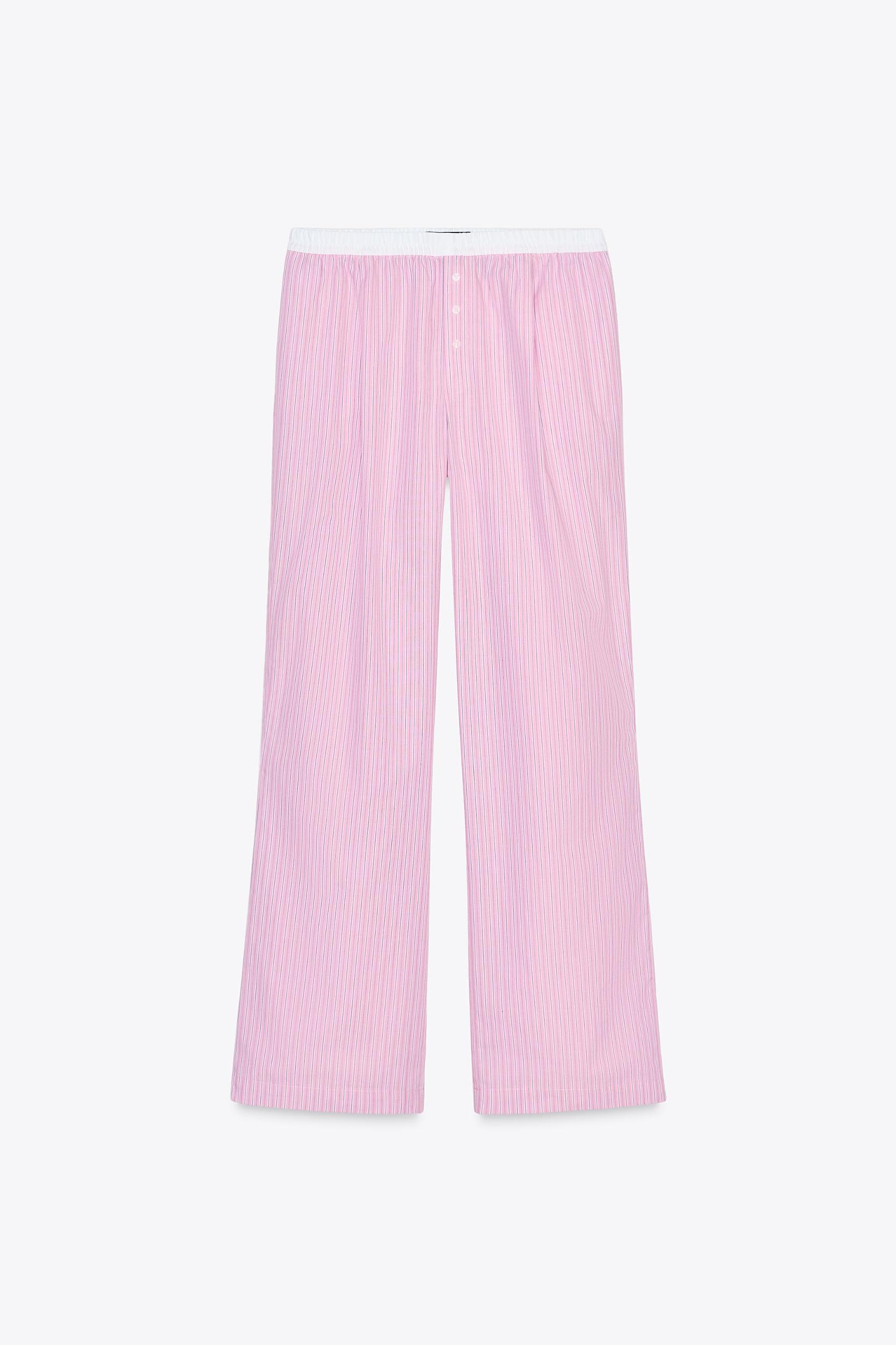 STRIPED BOXER PAJAMA PANTS Product Image
