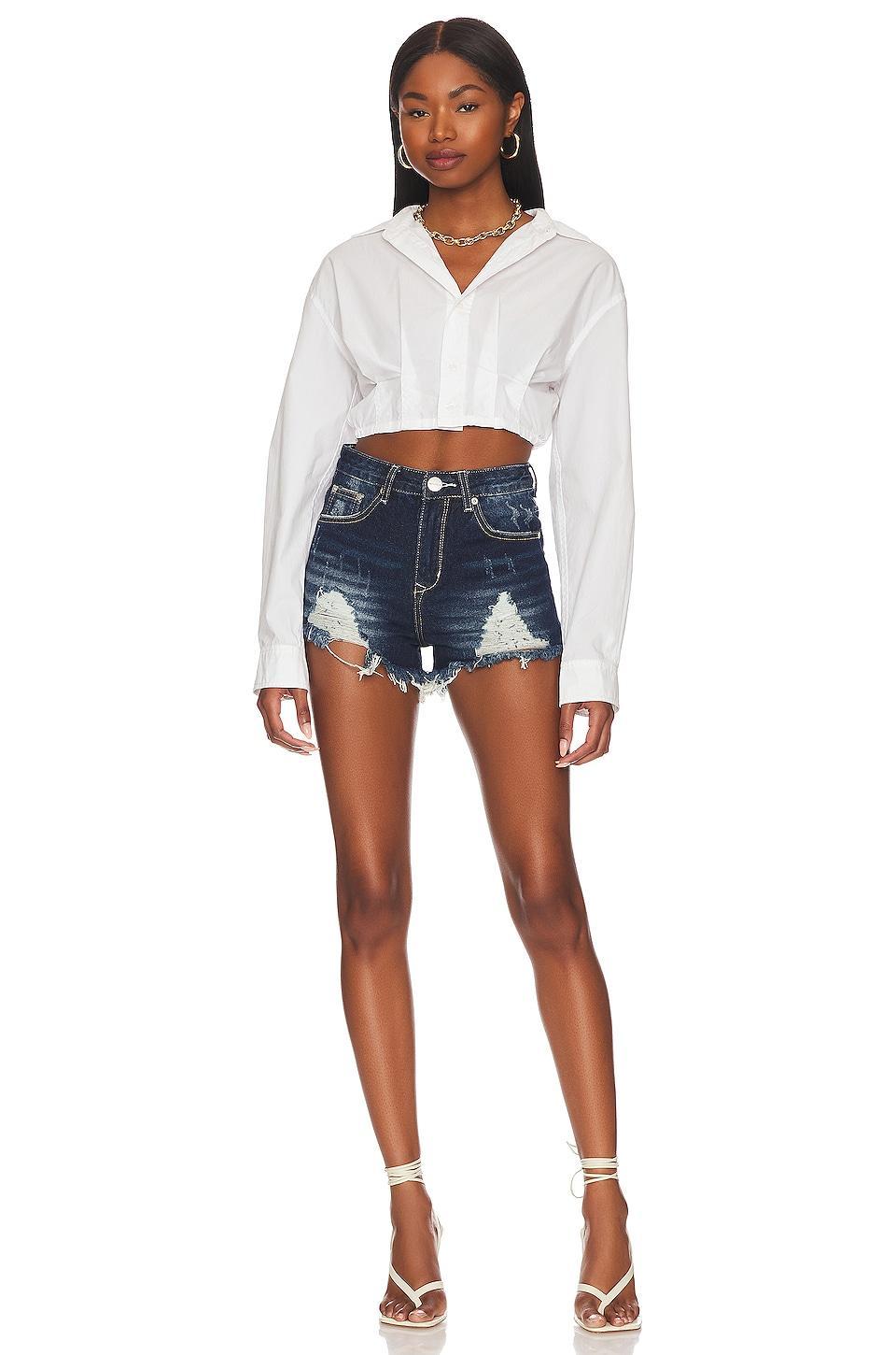 Lori Denim Shorts superdown Product Image
