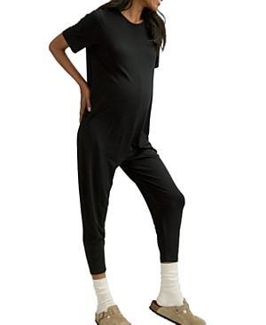 Hatch Collection Walkabout Short Sleeve Maternity Nursing Friendly Jumper Product Image
