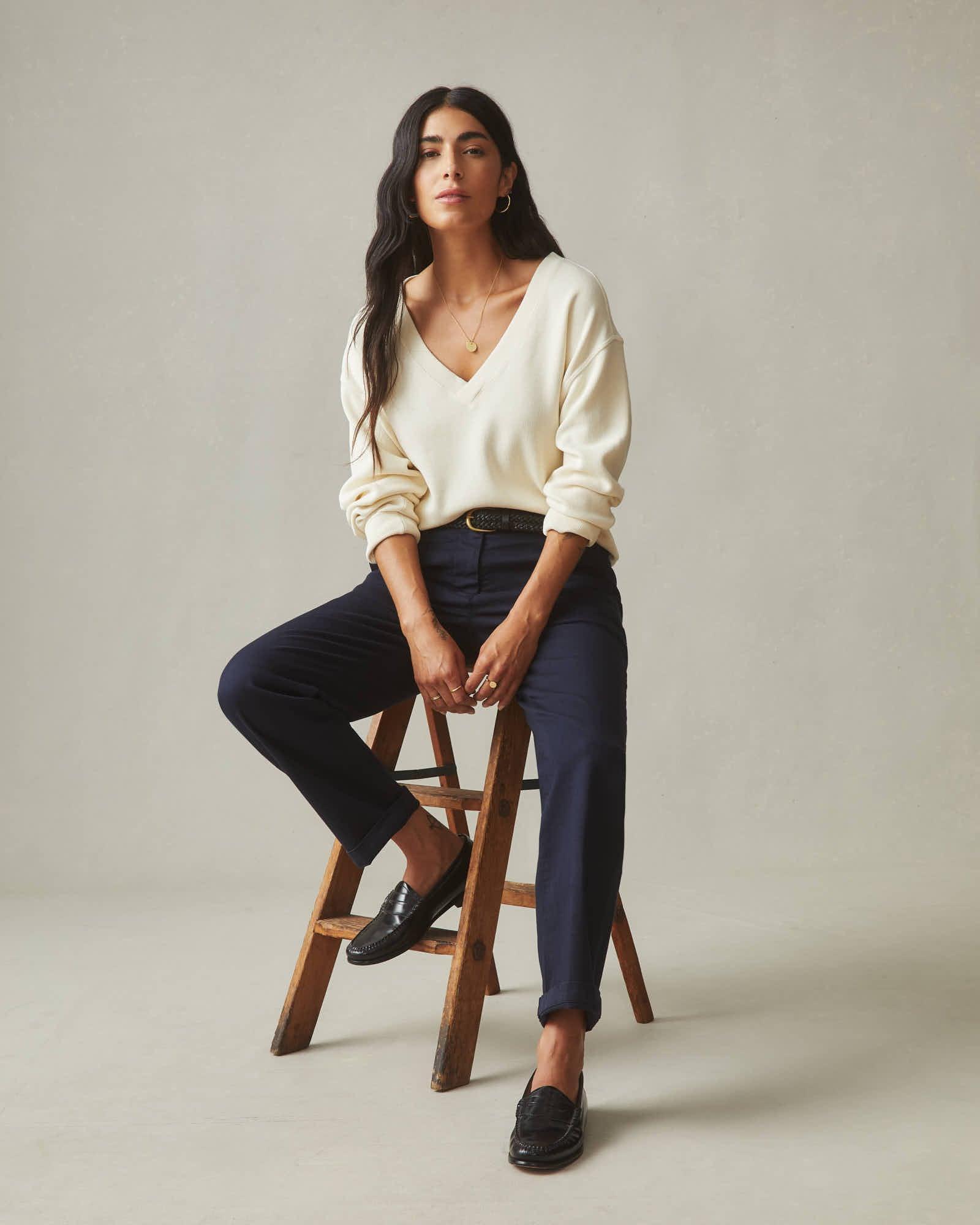 Women's Sawbuck Chino - Dress Navy Female Product Image