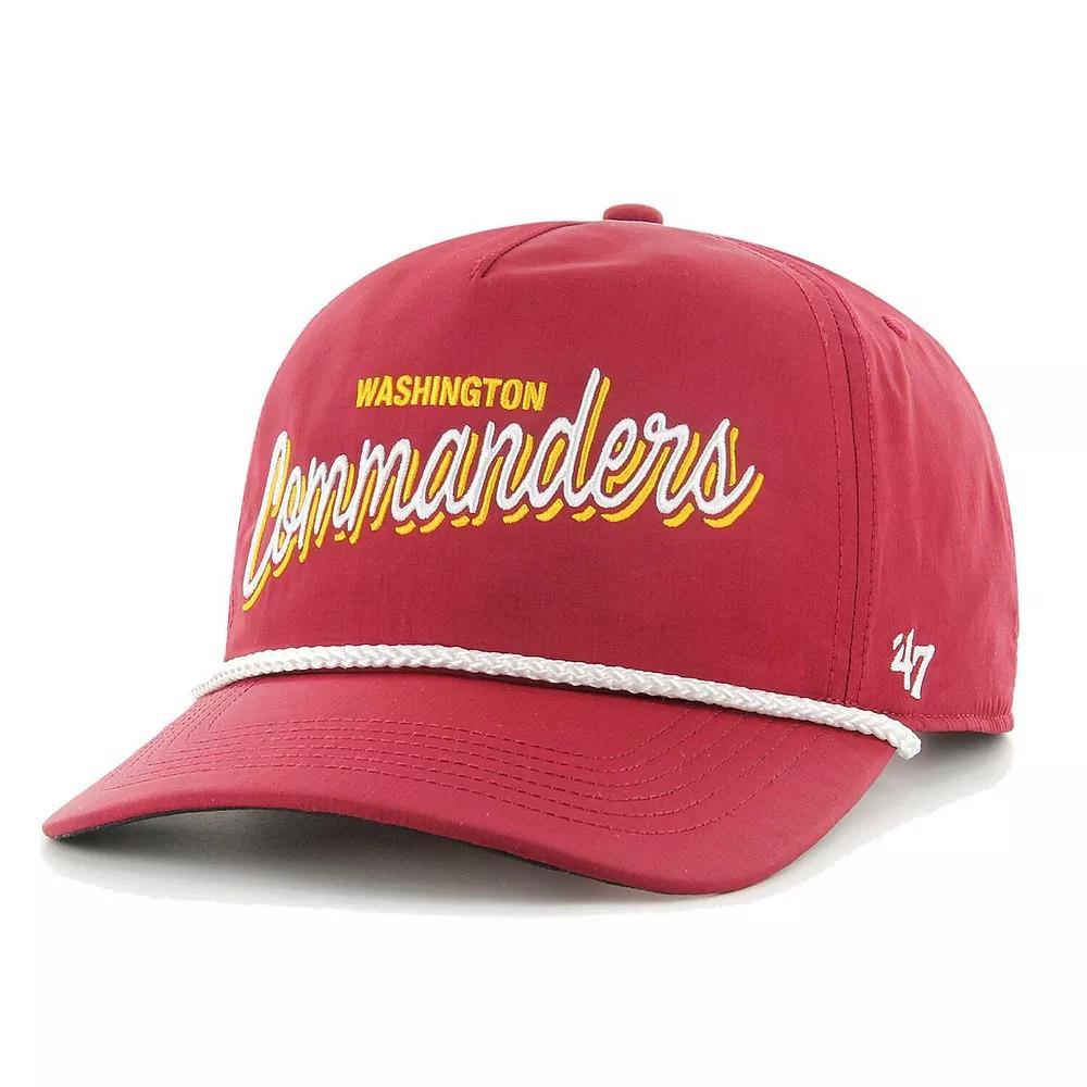 Men's '47 Burgundy Washington Commanders Fairway Hitch brrr Adjustable Hat, Wft Med Re Product Image