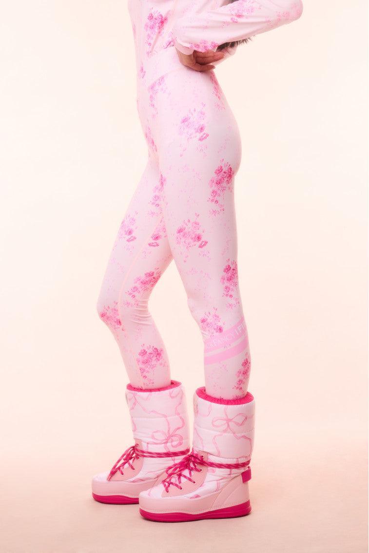 BOGNER FIRE+ICE x LoveShackFancy Love Leggings - HIBISCUS Product Image