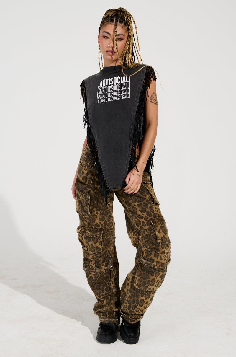 THE ULTIMATE LEOPARD CARGO PANT Product Image