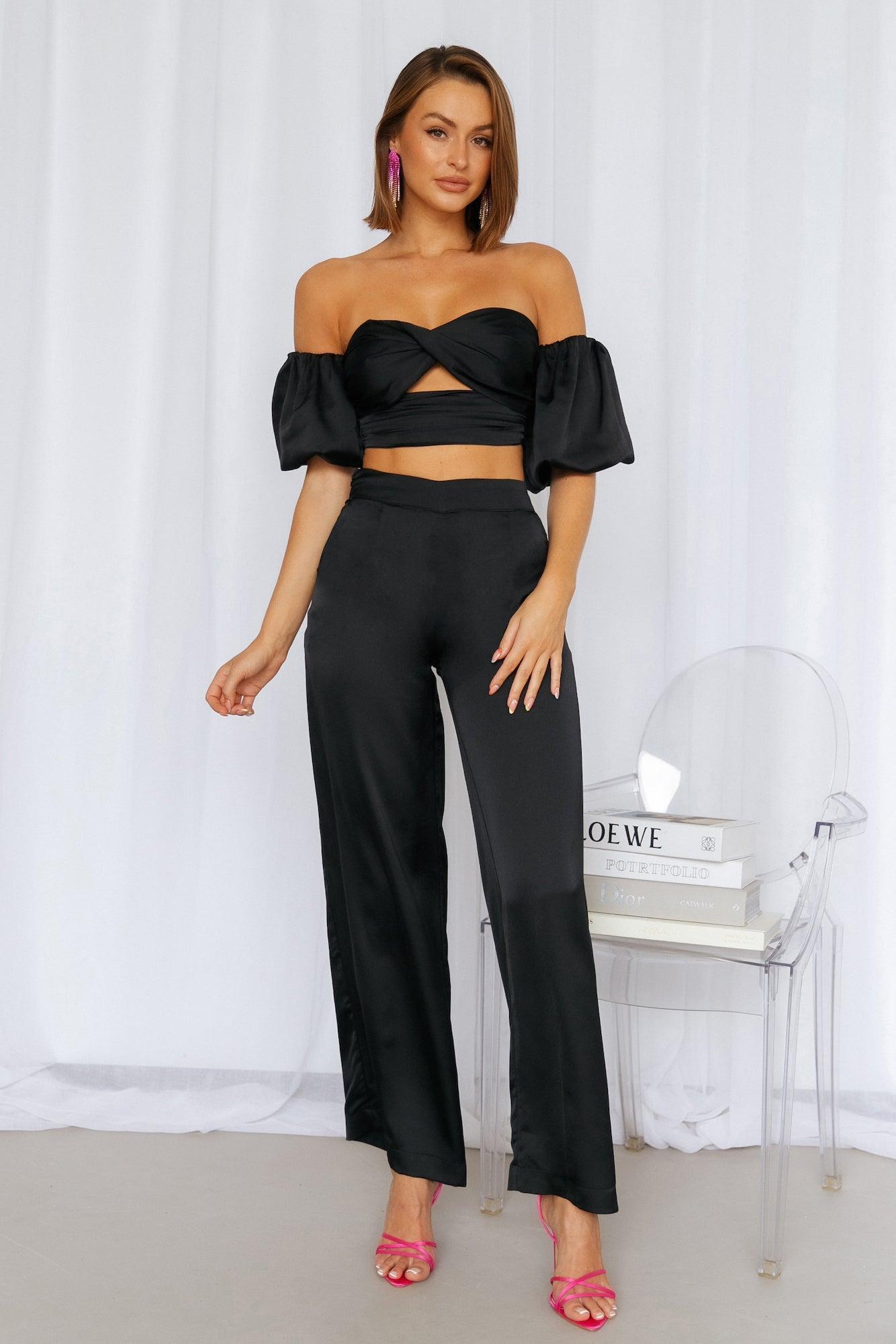 RUNAWAY Serena Top Black Product Image