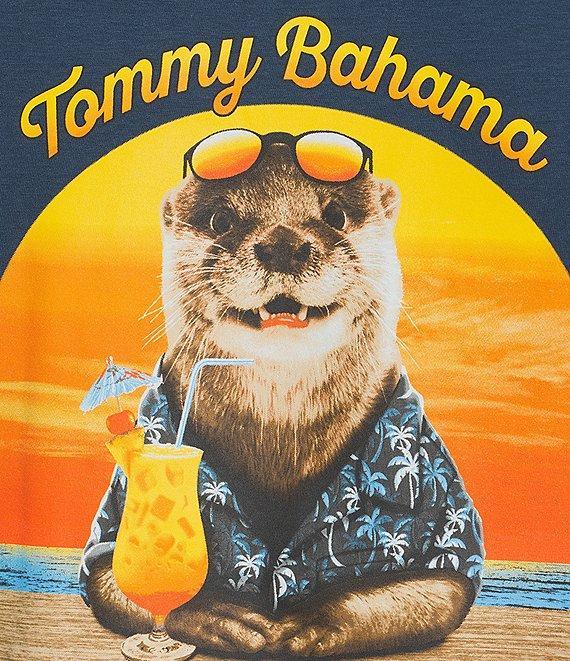 Tommy Bahama Big & Tall Otter Tequila Sunrise Short Sleeve T-Shirt Product Image