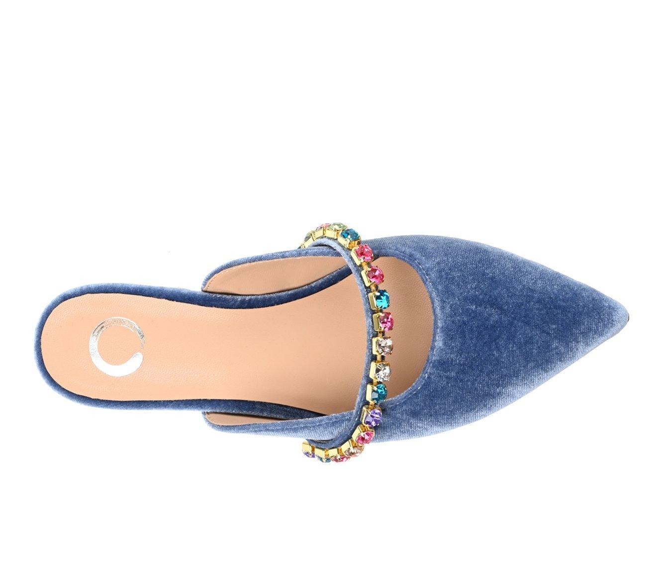 Women's Journee Collection Jewel Mules Product Image