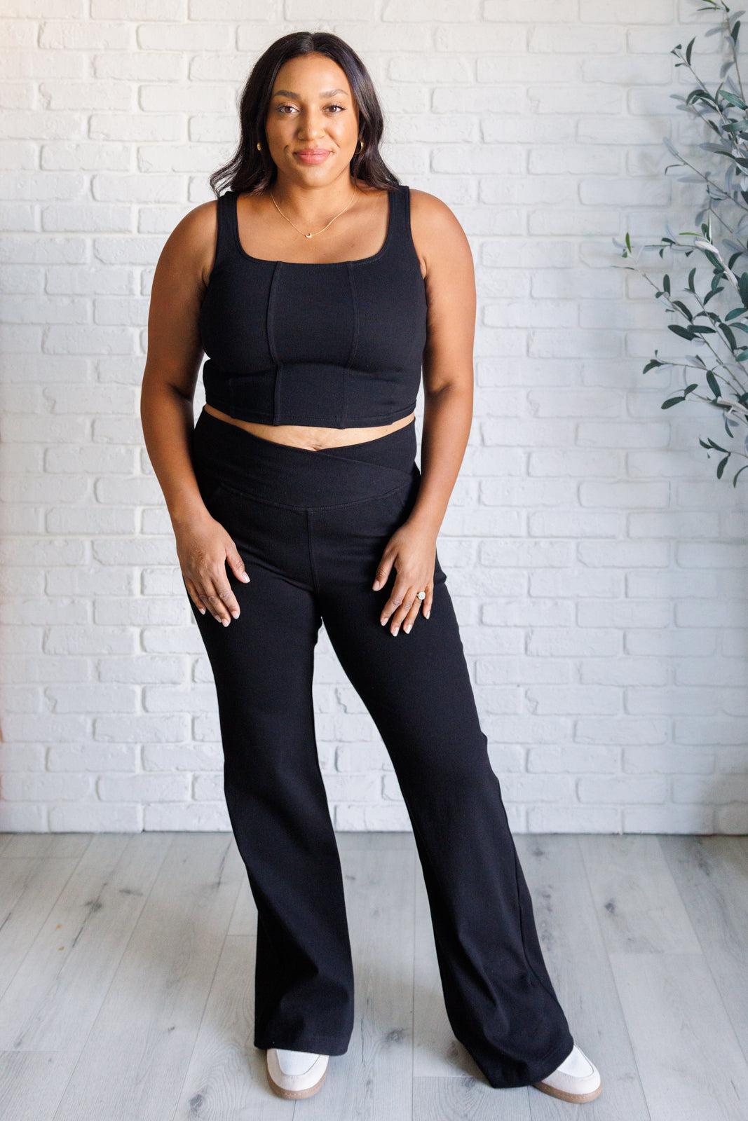 Magic Straight Pants in Hunter Green Product Image