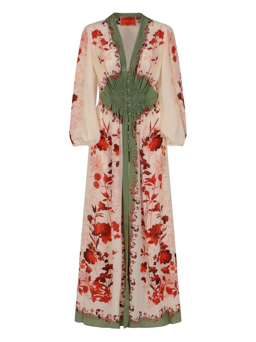 Camerino silk maxi dress Product Image