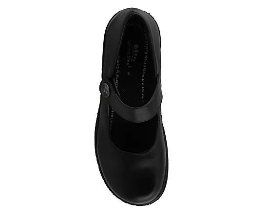 Spring Step Wisteria Women's Mary Jane Shoes, Size: 7 Wide, Black Product Image