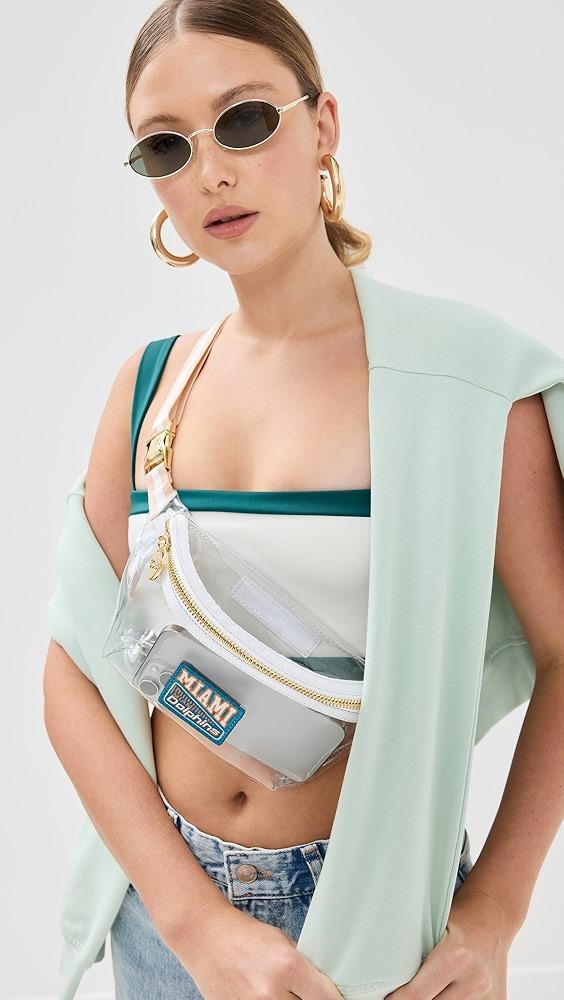 Stoney Clover Lane Miami Dolphins Clear Fanny Pack | Shopbop Product Image