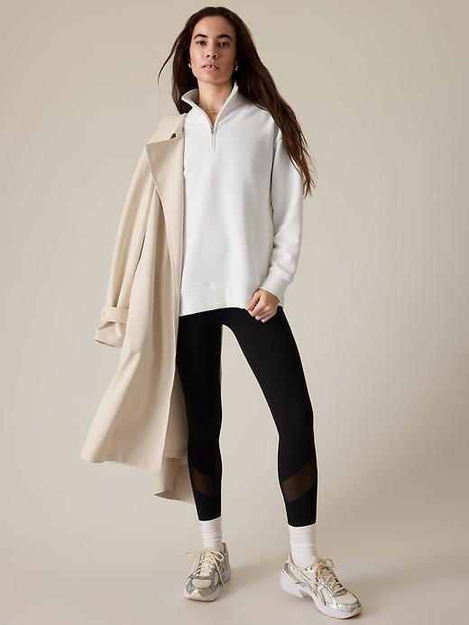 Power of She Forever Fleece 1/4 Zip Sweatshirt Product Image