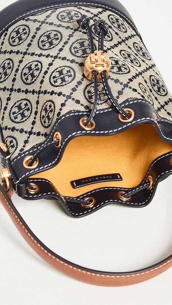 Tory Burch Mini T Monogram Jacquard Bucket Bag | Shopbop Product Image
