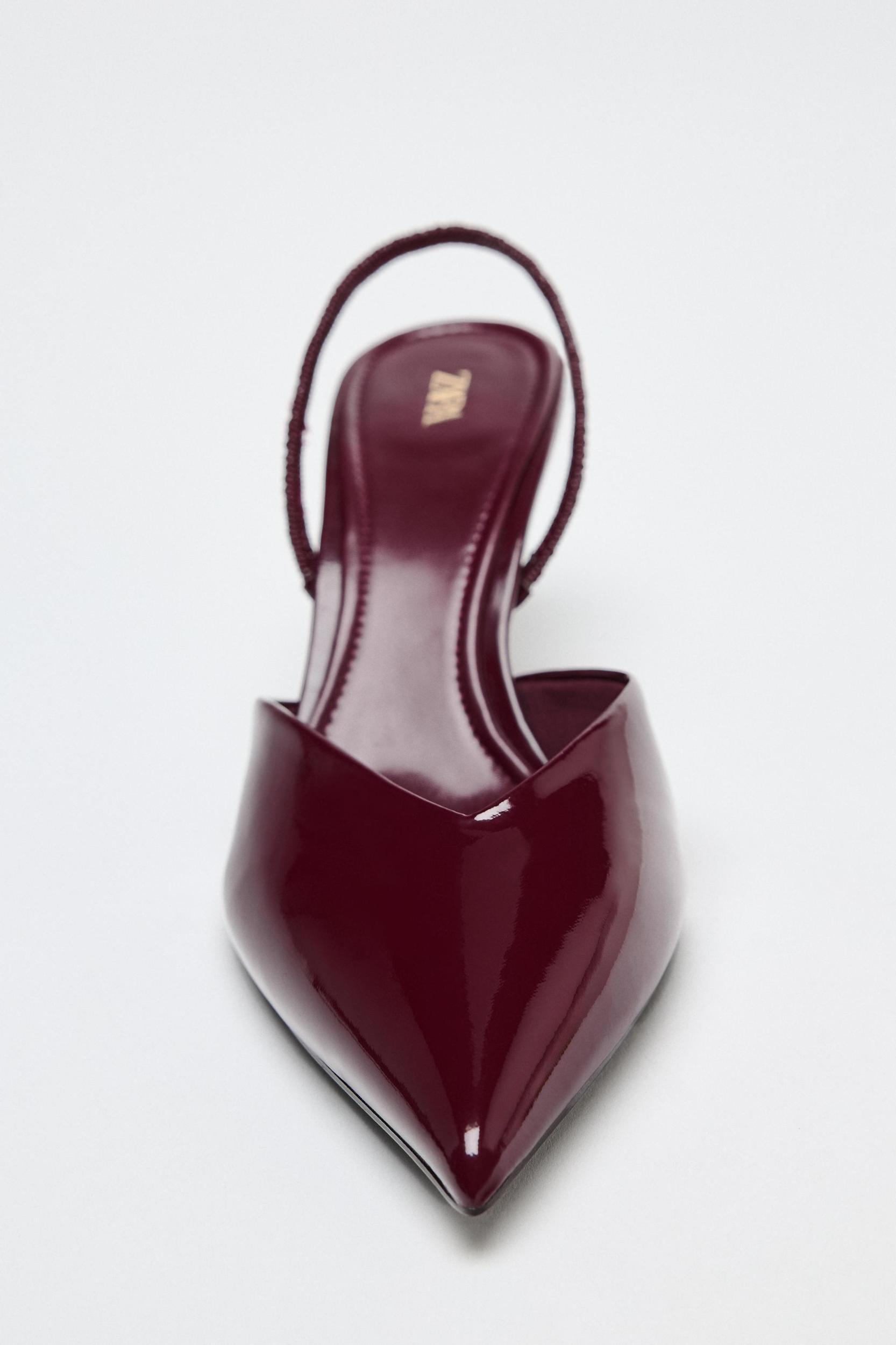 PATENT SLINGBACK PUMPS Product Image