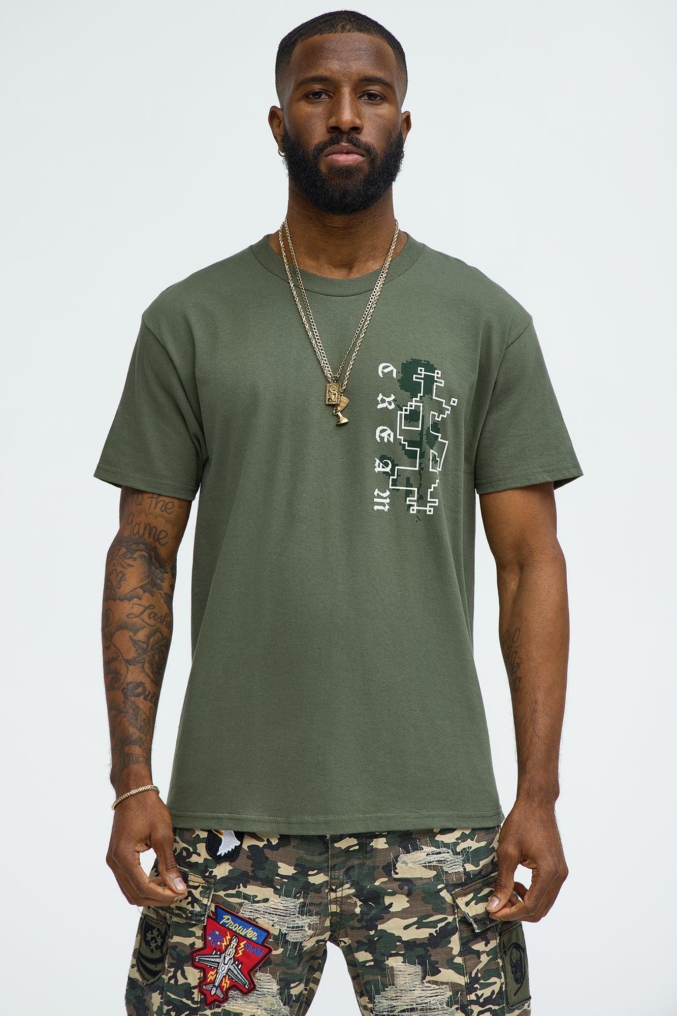 Get The Money Short Sleeve Tee - Olive Product Image