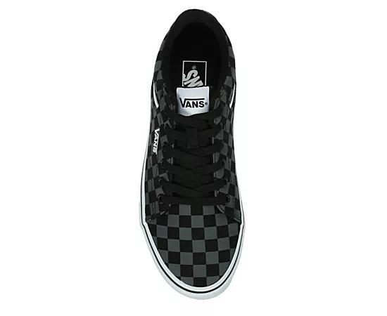 Vans® Seldan Men's Shoes, Size: 9.5, Black Gray Product Image