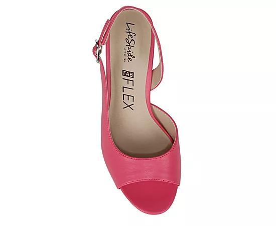 LifeStride Teller 2 Womens Slingback Pumps Tender Brown Product Image