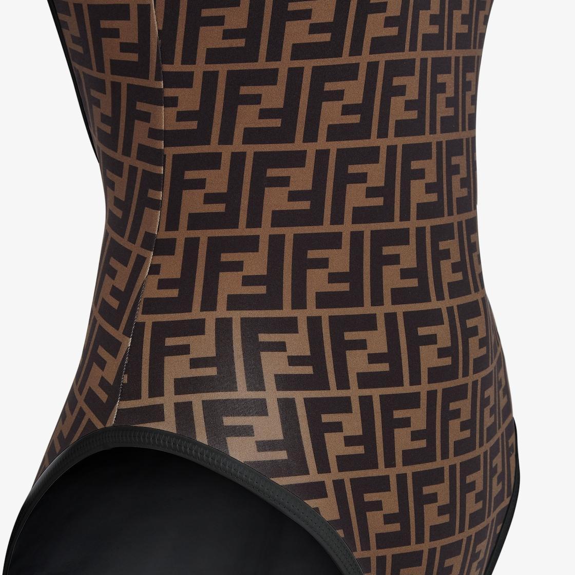 SwimsuitBrown Lycra® reversible bikini Product Image