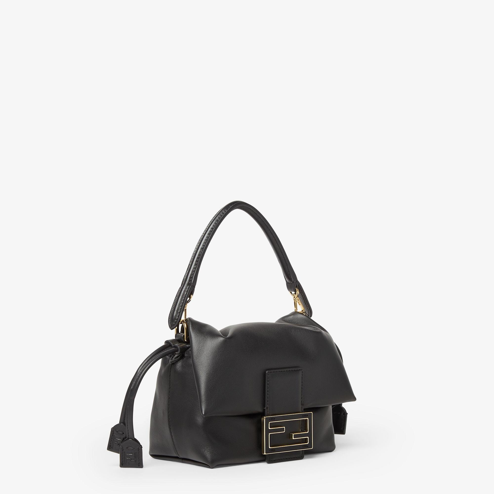 Mamma Baguette SmallBlack nappa leather mini bag Product Image