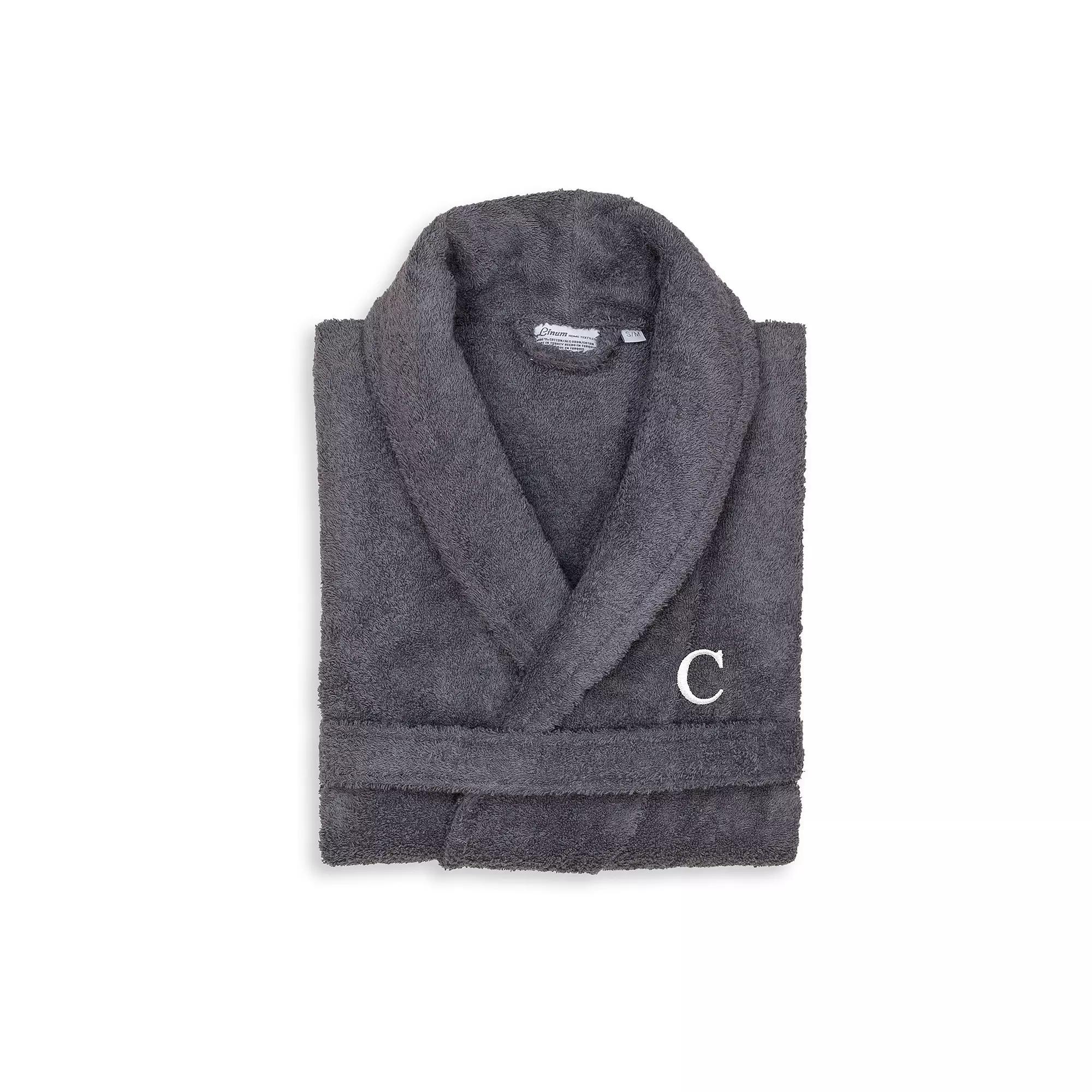 Linum Home Textiles Turkish Cotton Personalized Unisex Terry Cloth Bathrobe, Womens Product Image