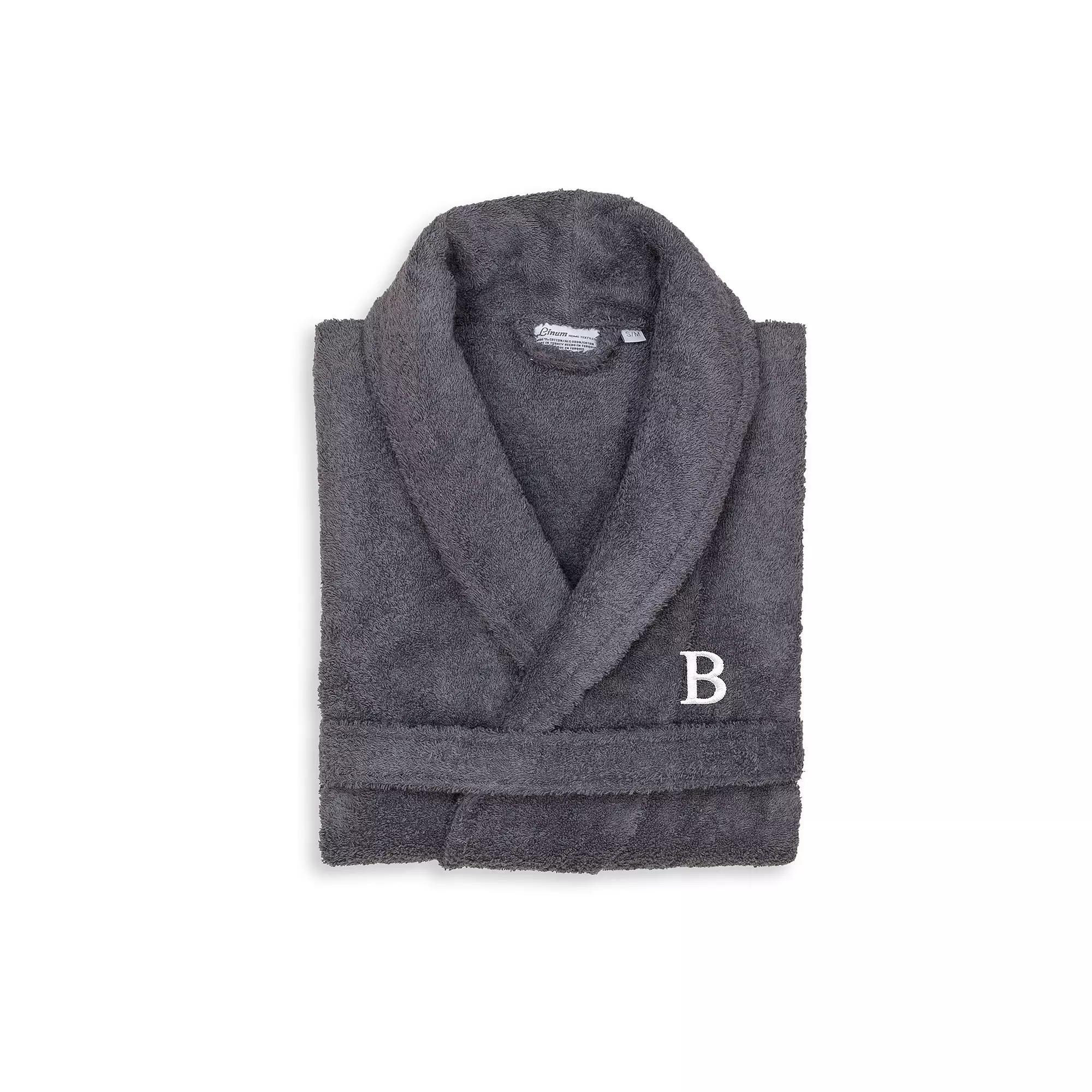 Linum Home Textiles Turkish Cotton Personalized Unisex Terry Cloth Bathrobe, Womens Product Image