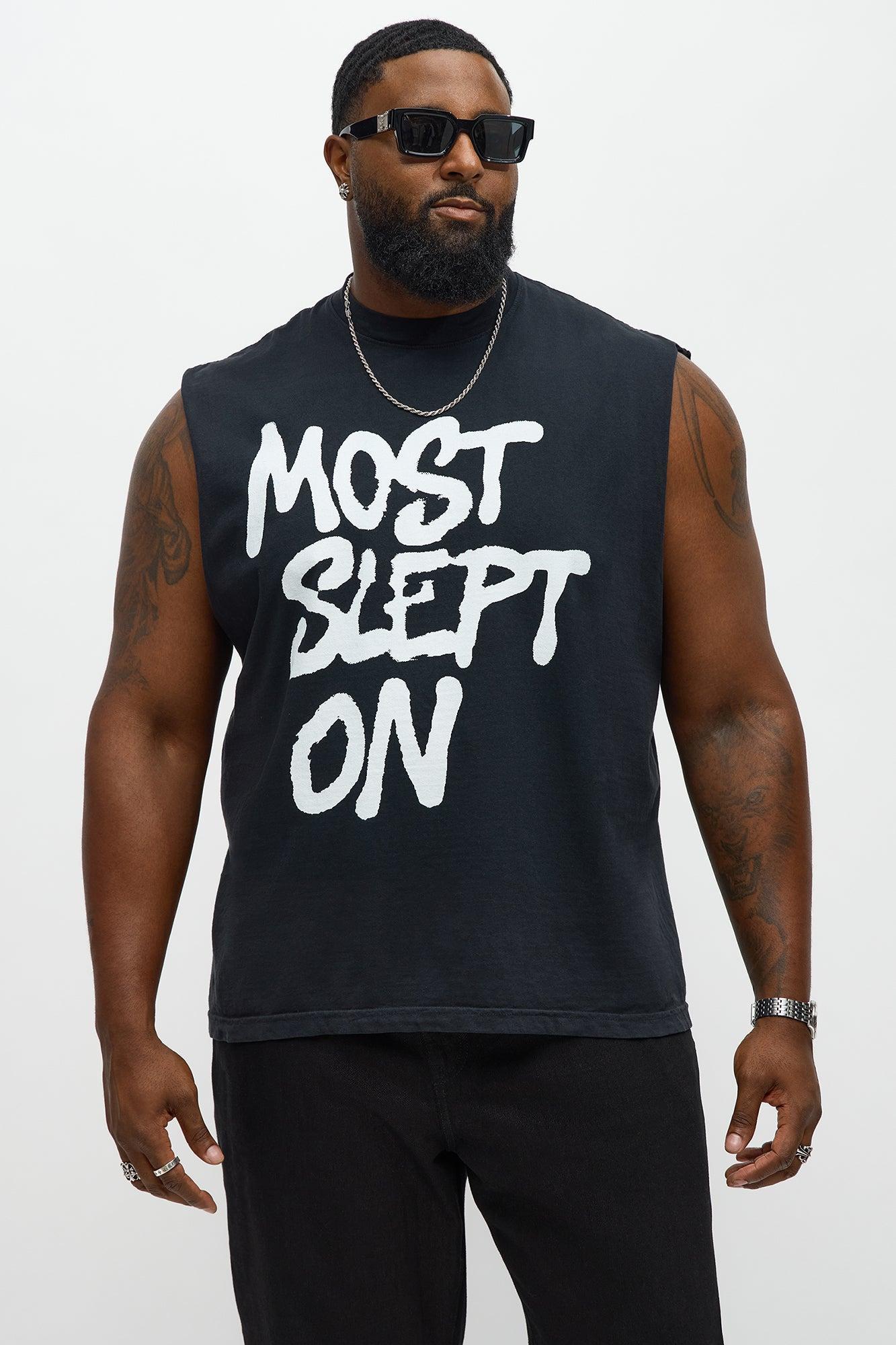 Most Slept On Muscle Tee - Black Product Image