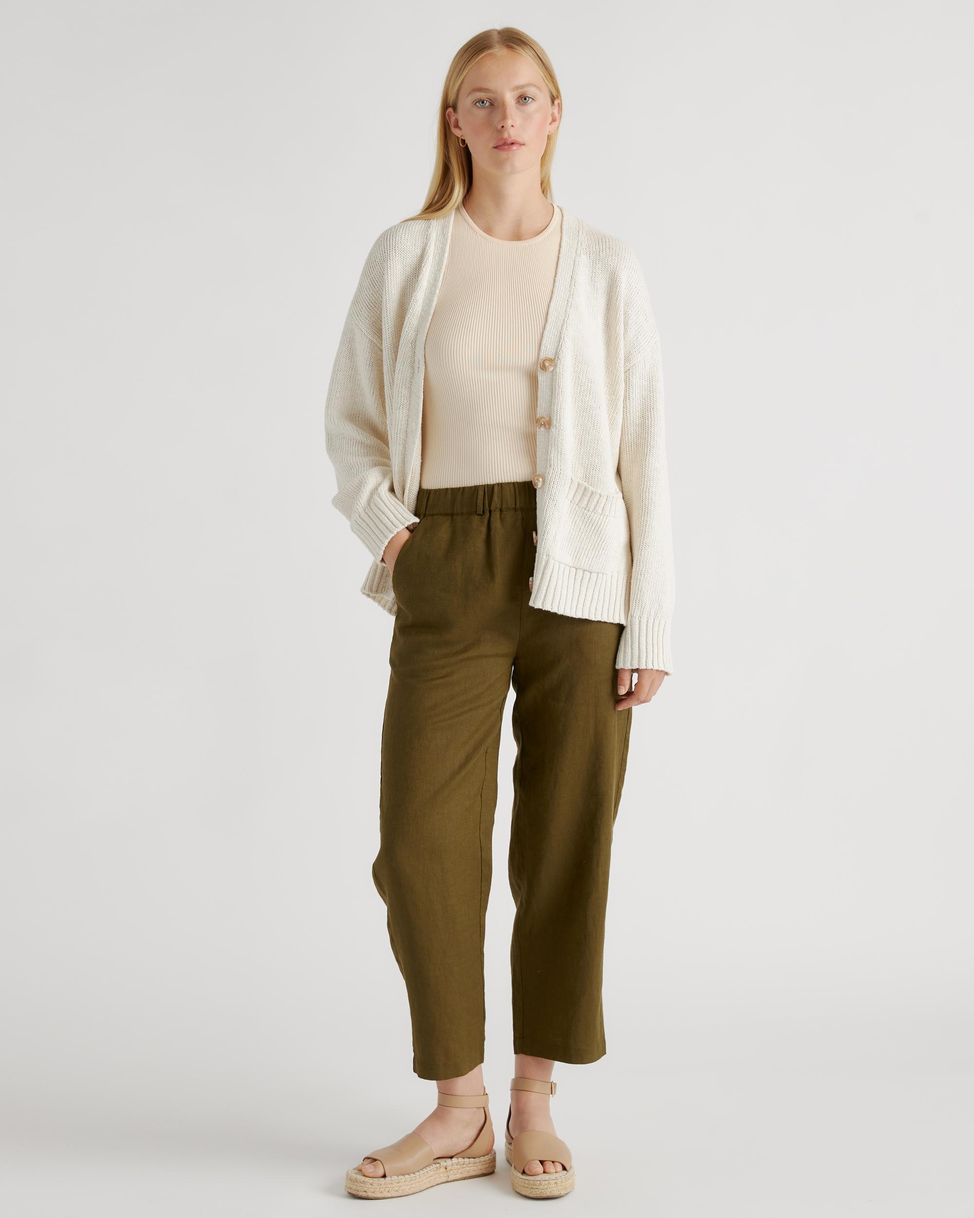 Quince | Women's 100% European Linen Pants Product Image