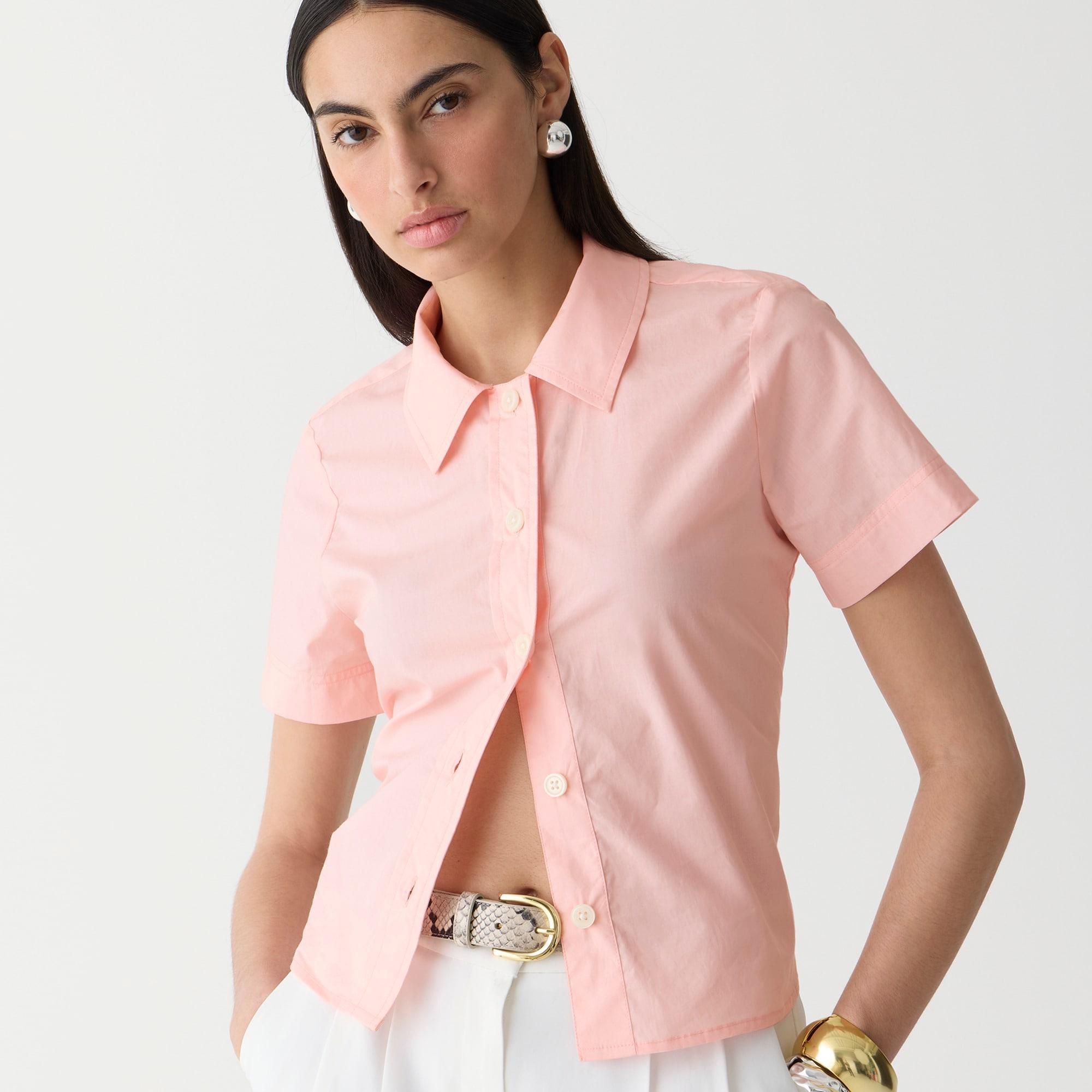 Gamine shirt in cotton poplin Product Image