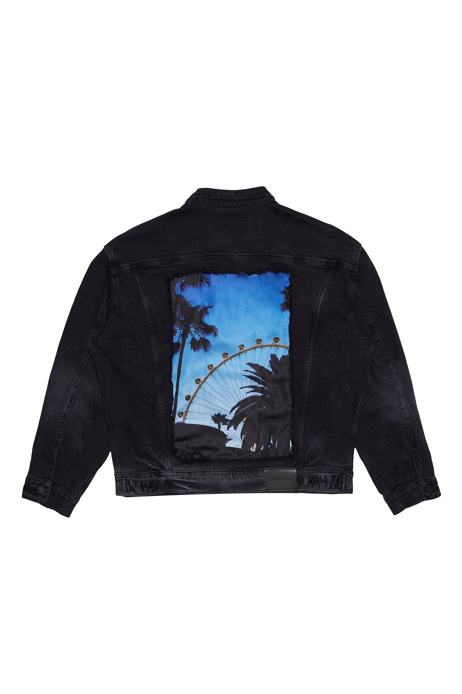Purple X Blue Sky Jacket Male Product Image