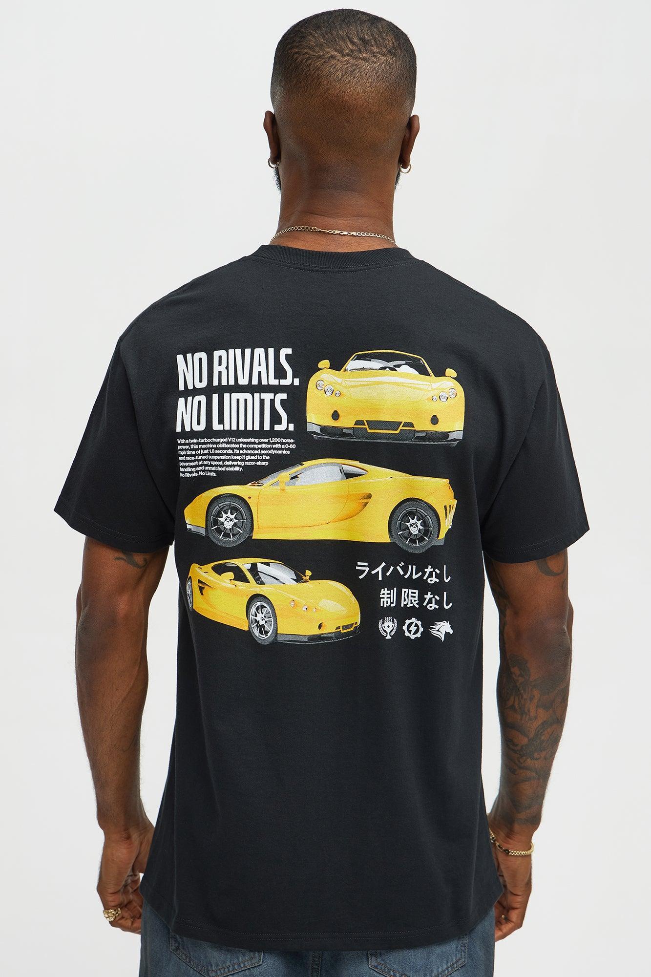No Rivals No Limits Short Sleeve Tee - Black Product Image