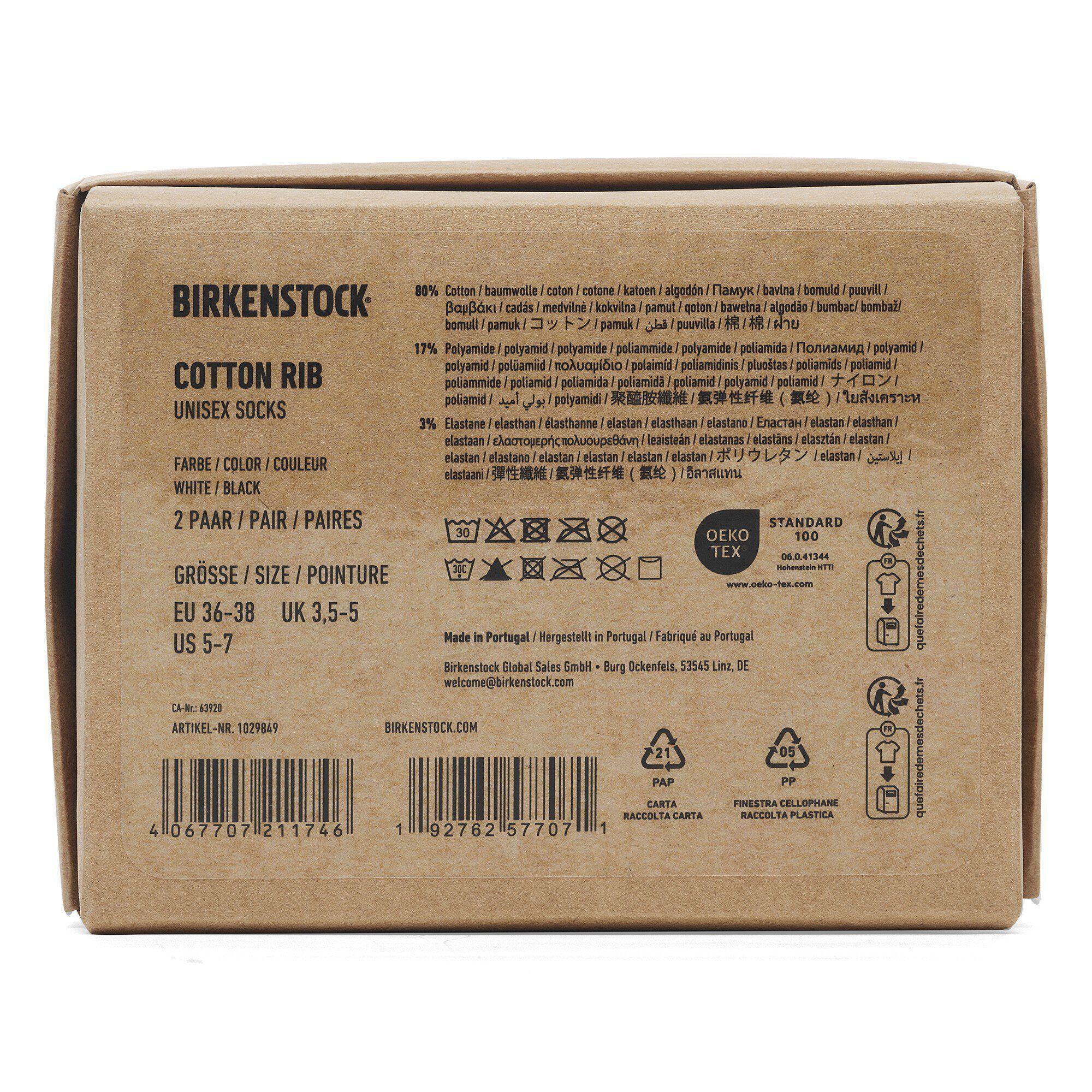 Set Cotton Ribbed Socks Cotton/Polyamid/Elastane Product Image