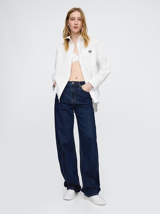 Organic Cotton Oxford Big Shirt Product Image