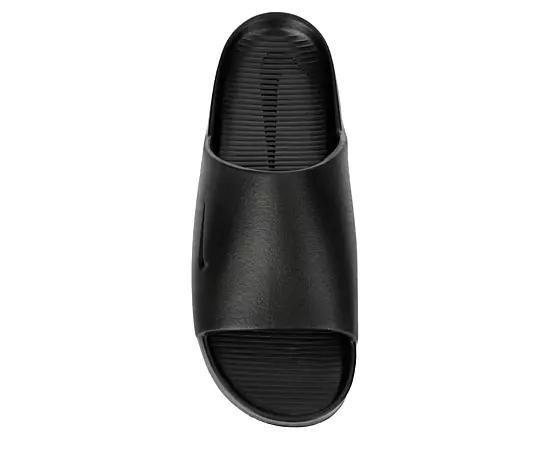 Nike Mens Nike Calm Slides - Mens Shoes Black/Black Product Image
