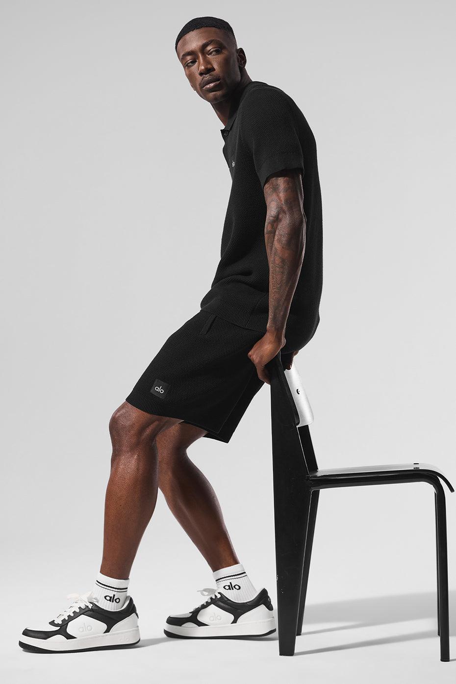 7" Sports Club Sweater Knit Short - Black Product Image