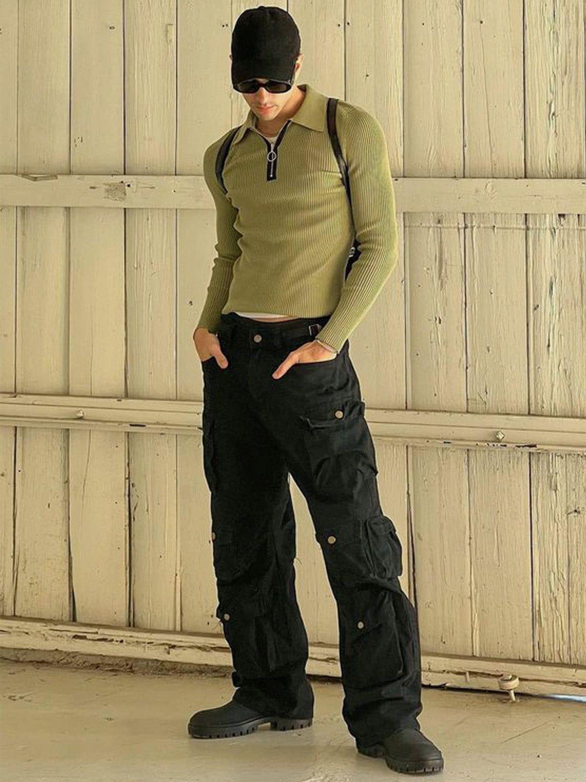 Aelfric Eden Vintage Multi-pocket Cargo Pants Product Image