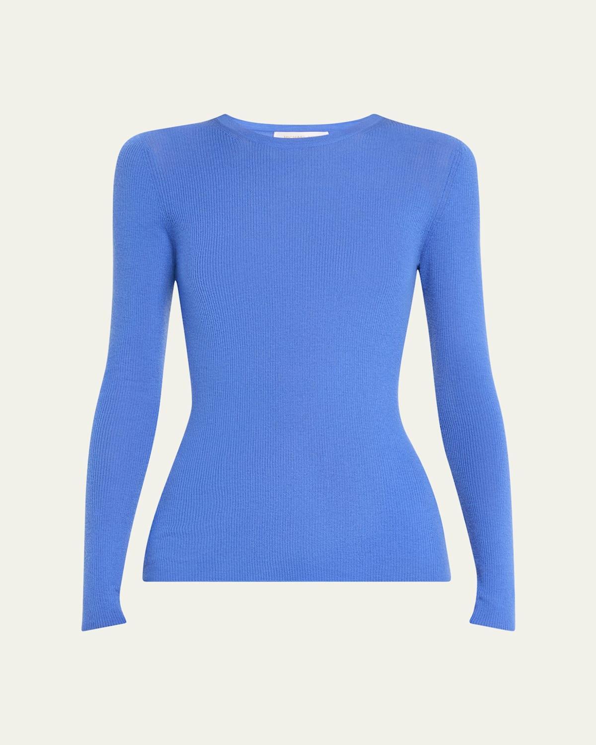 Michael Kors Collection Cashmere Hutton Rib Top Product Image