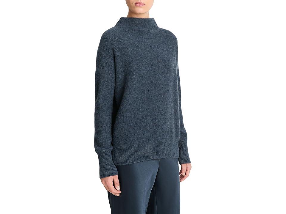Vince Boiled Cashmere Funnel Neck Sweater Product Image