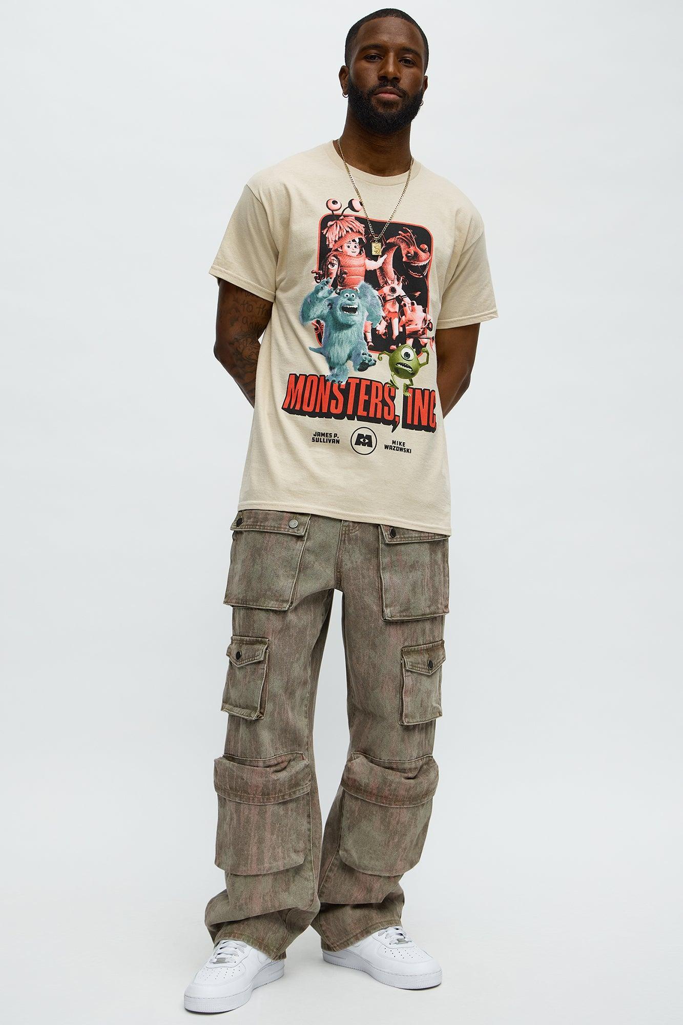 Disney Monsters Inc Short Sleeve Tee - Sand Product Image
