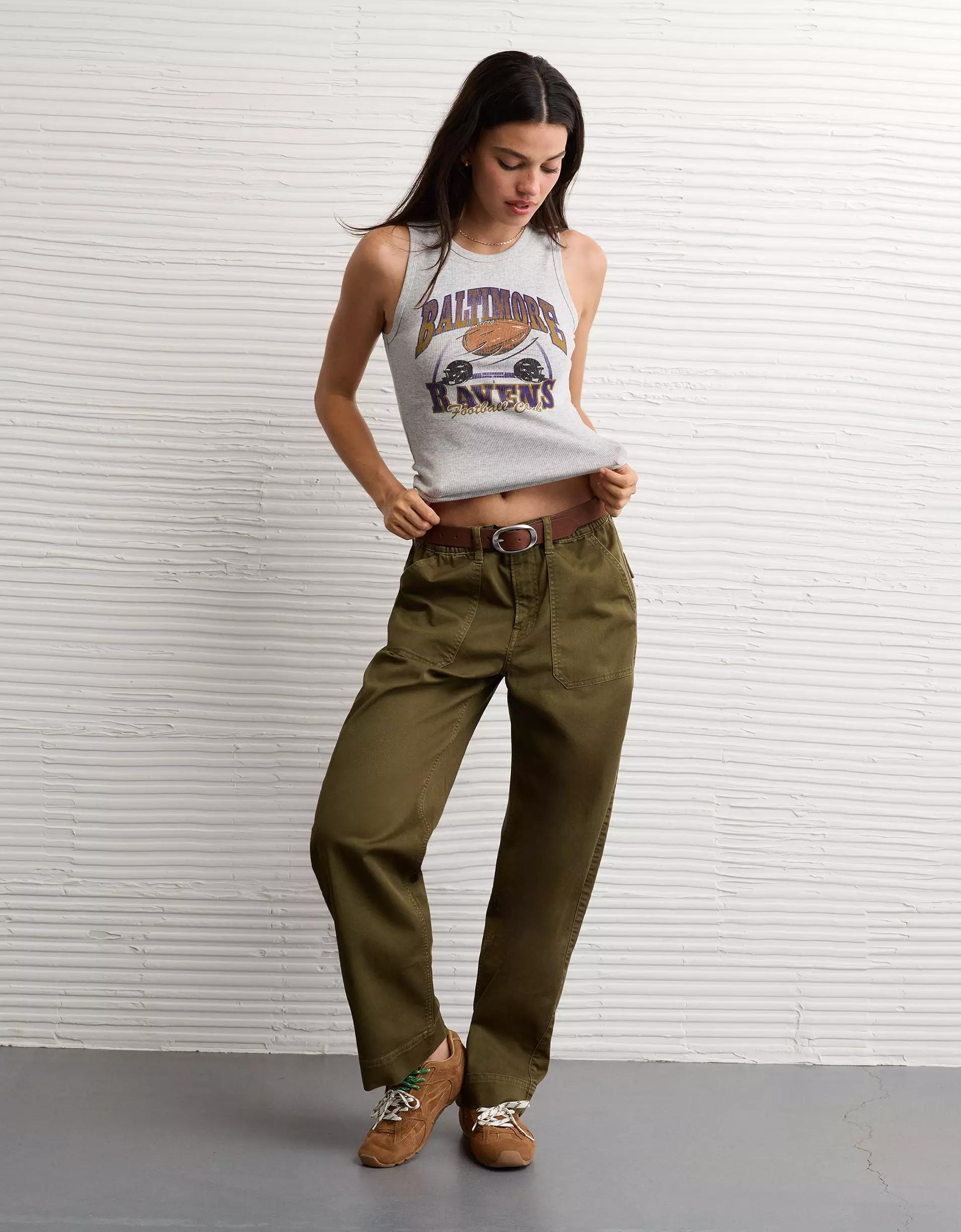 AE NFL Baltimore Ravens Graphic Tank Top Product Image