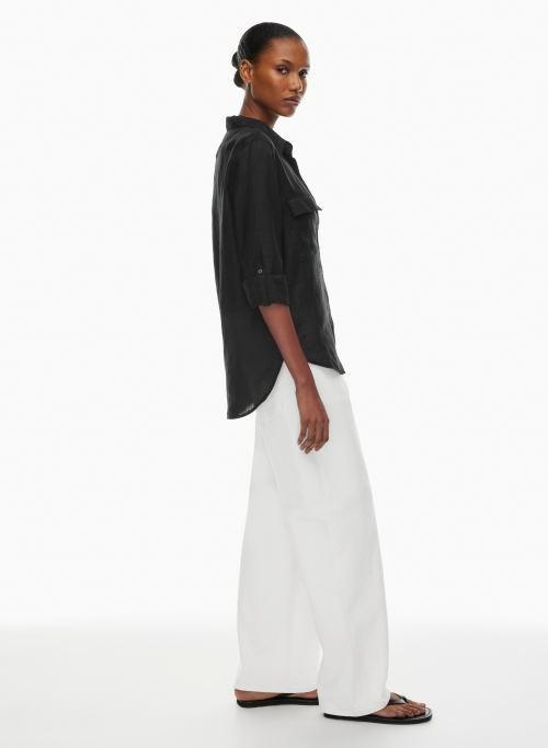 utility linen shirt Product Image