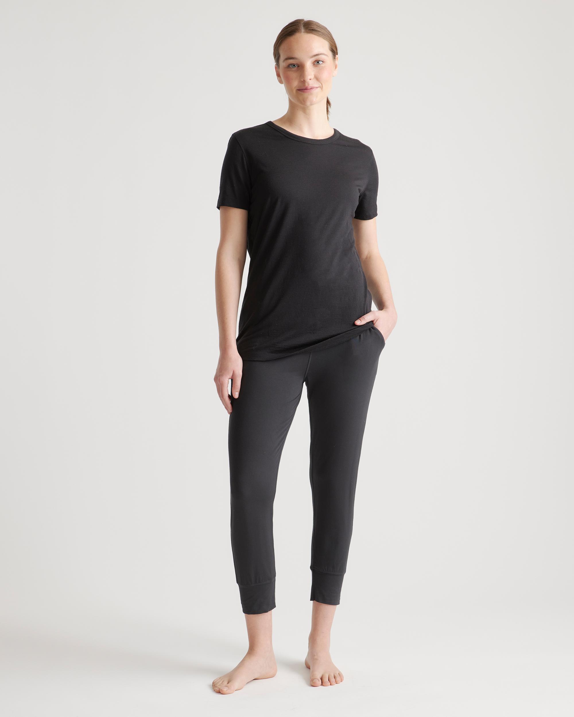 Quince | Women's 100% Merino Wool All-Season Base Layer T-Shirt Merino/Cotton Product Image