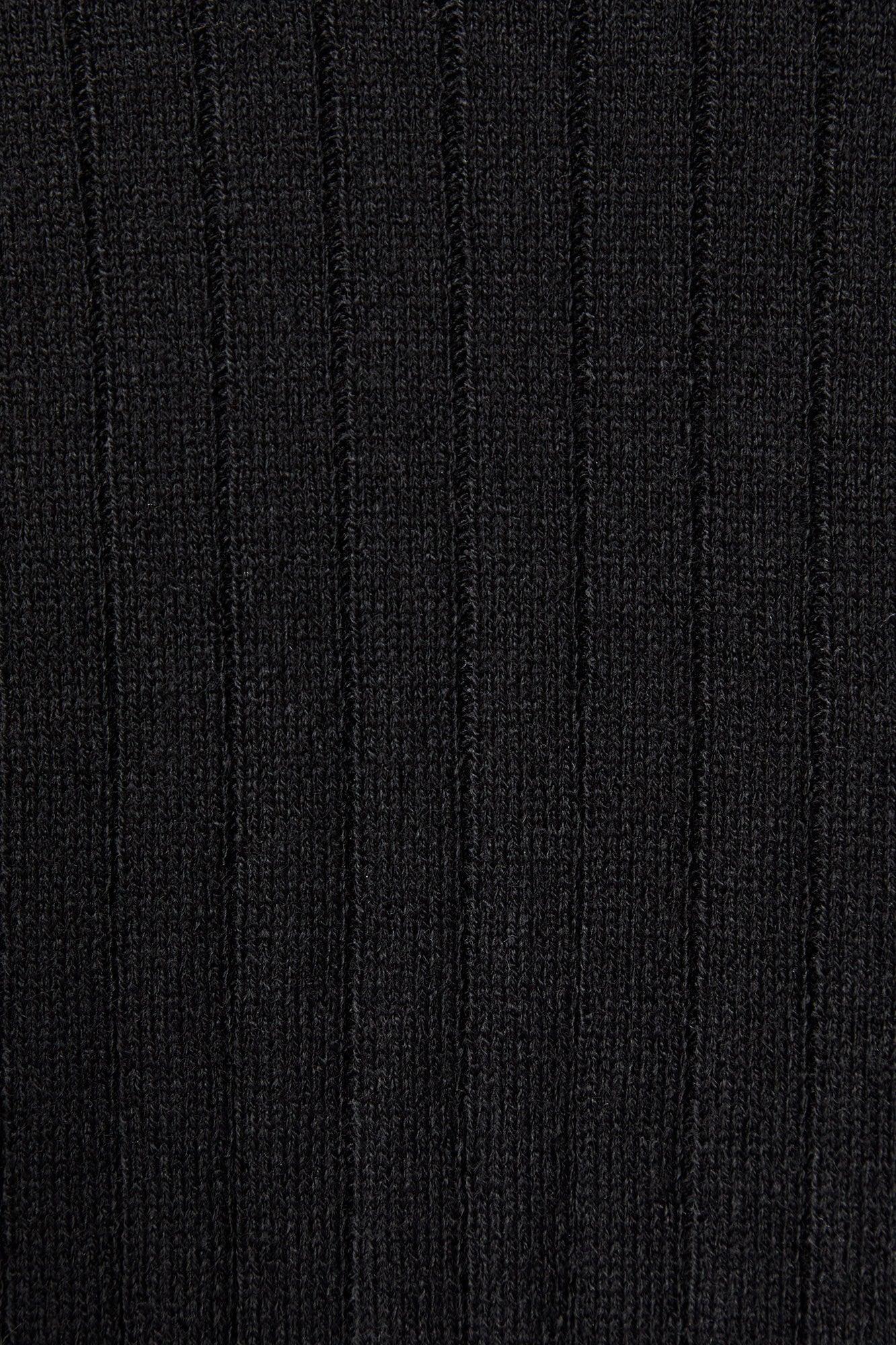 Ribbed Knit T-Shirt Male Product Image