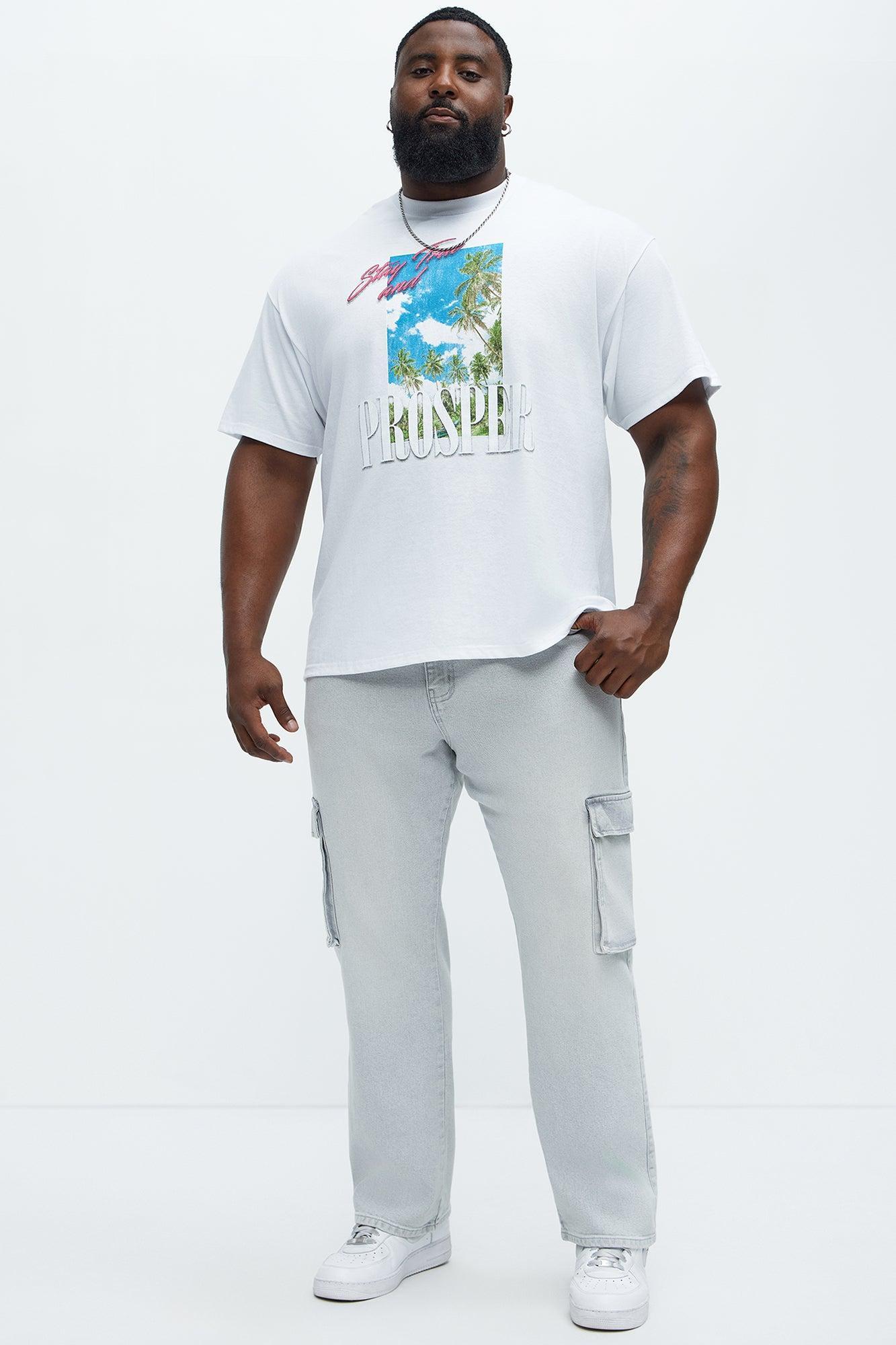 Stay True And Prosper Short Sleeve Tee - White Product Image