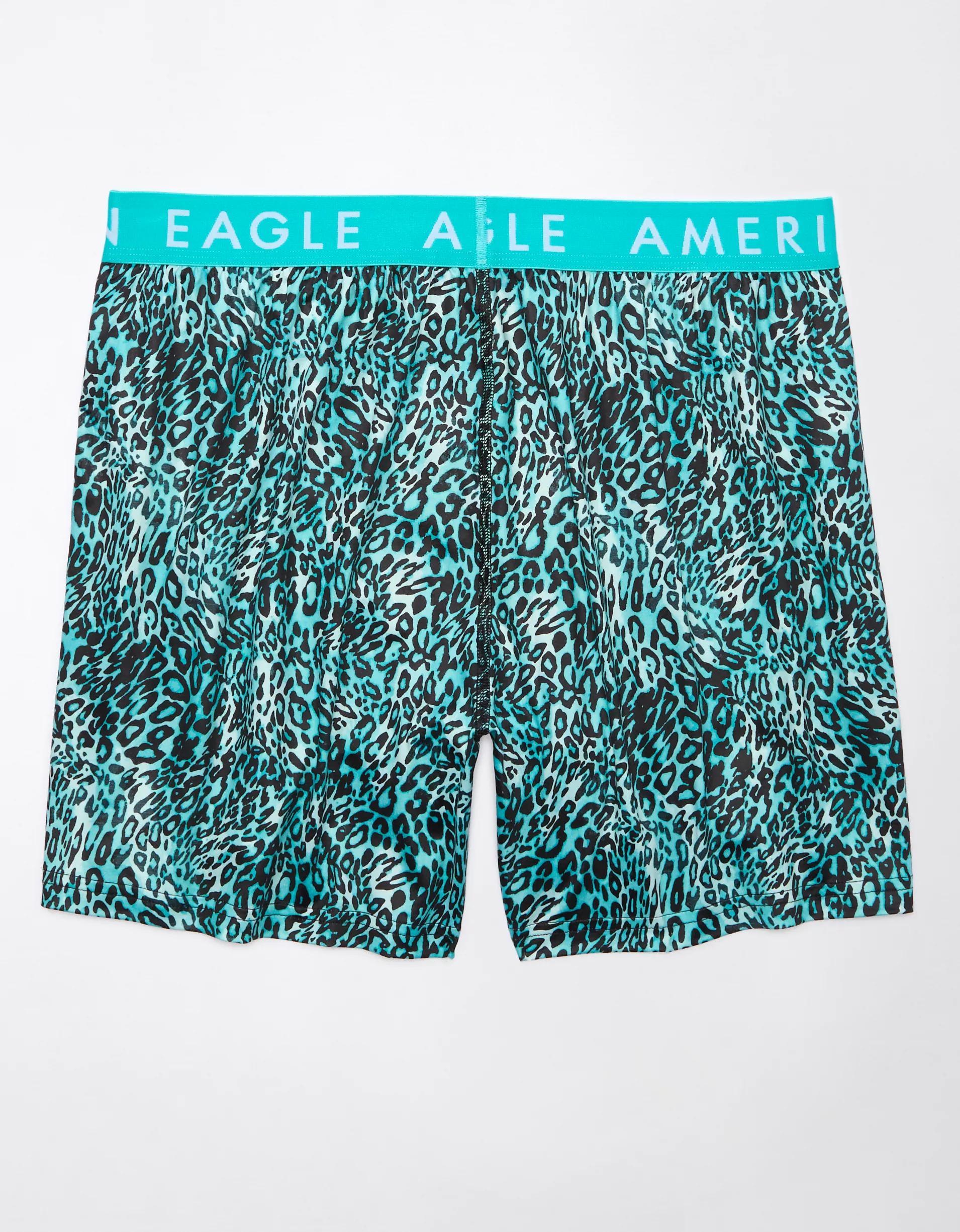 AEO Men's Cheetah Ultra Soft Pocket Boxer Short Product Image