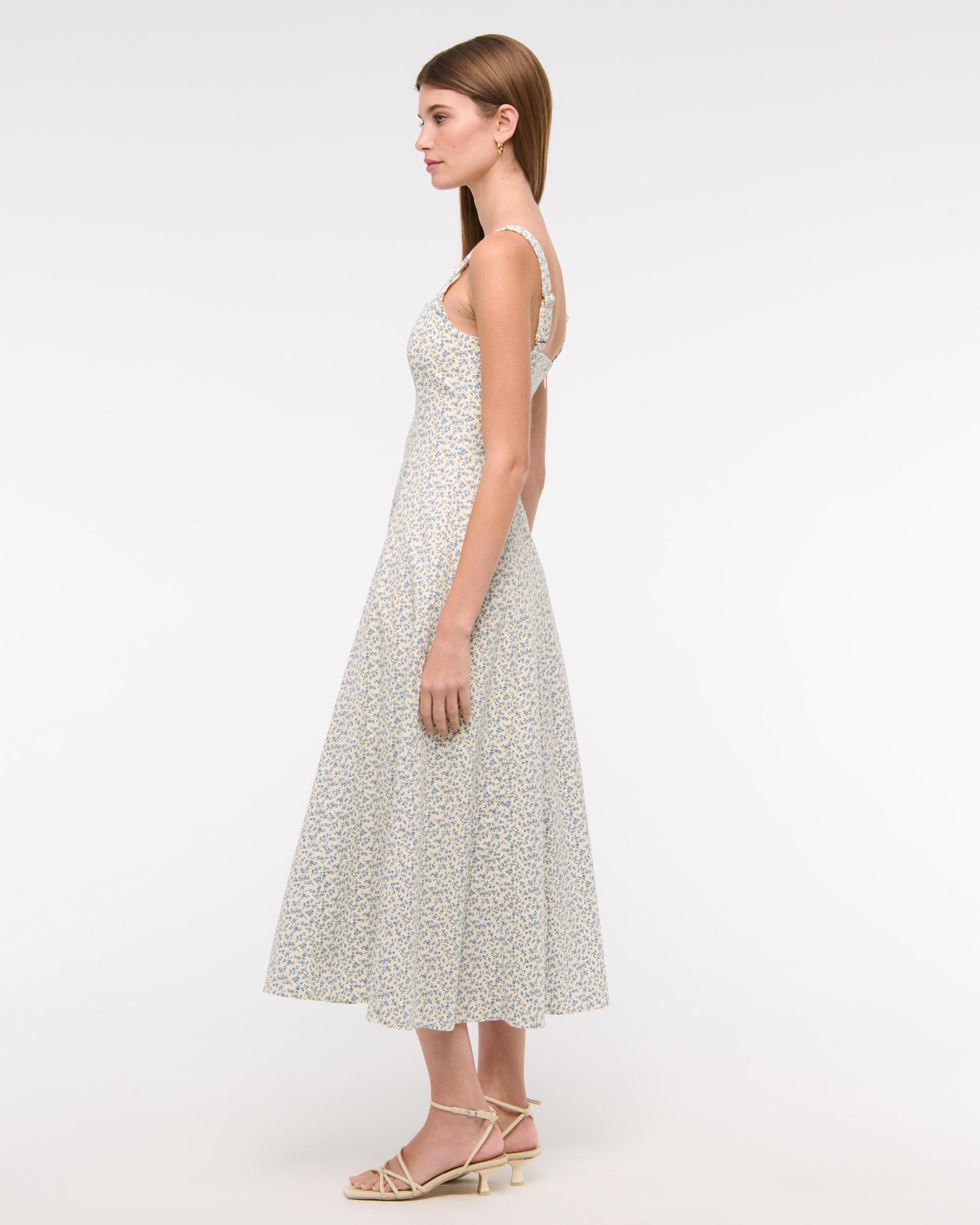 The A&F Mila Midi Dress Product Image