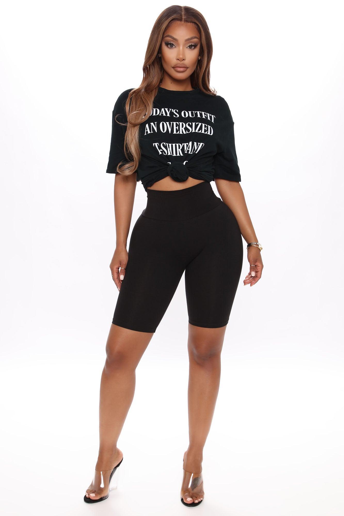 My Favorite Biker Short - Black Product Image
